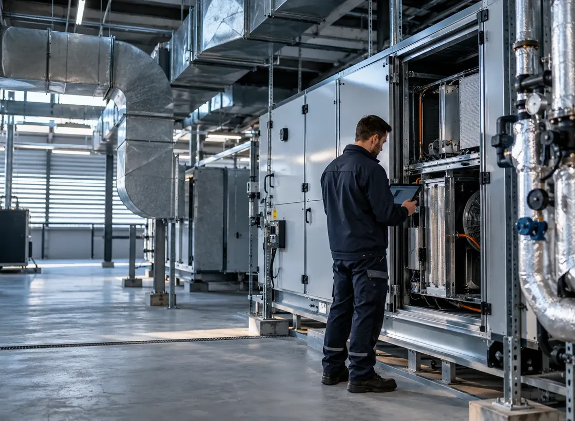 HVAC plant rooms